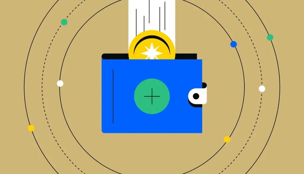 Illustration: How to add crypto to your Coinbase Wallet