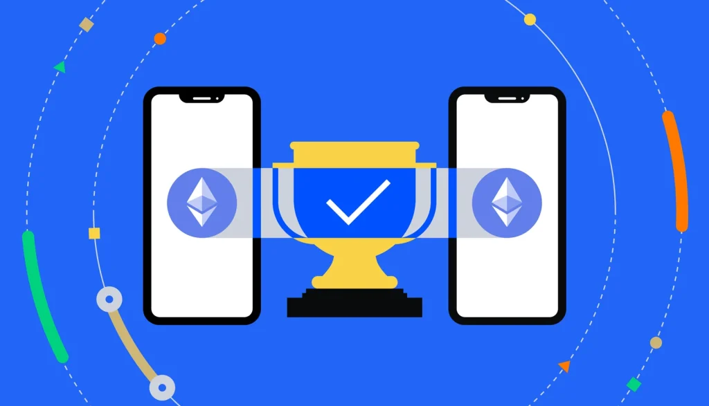 Illustration: How to stake Ether