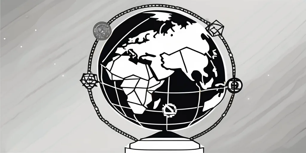 Illustration: Regulaciones de Criptomonedas en Diferentes Países